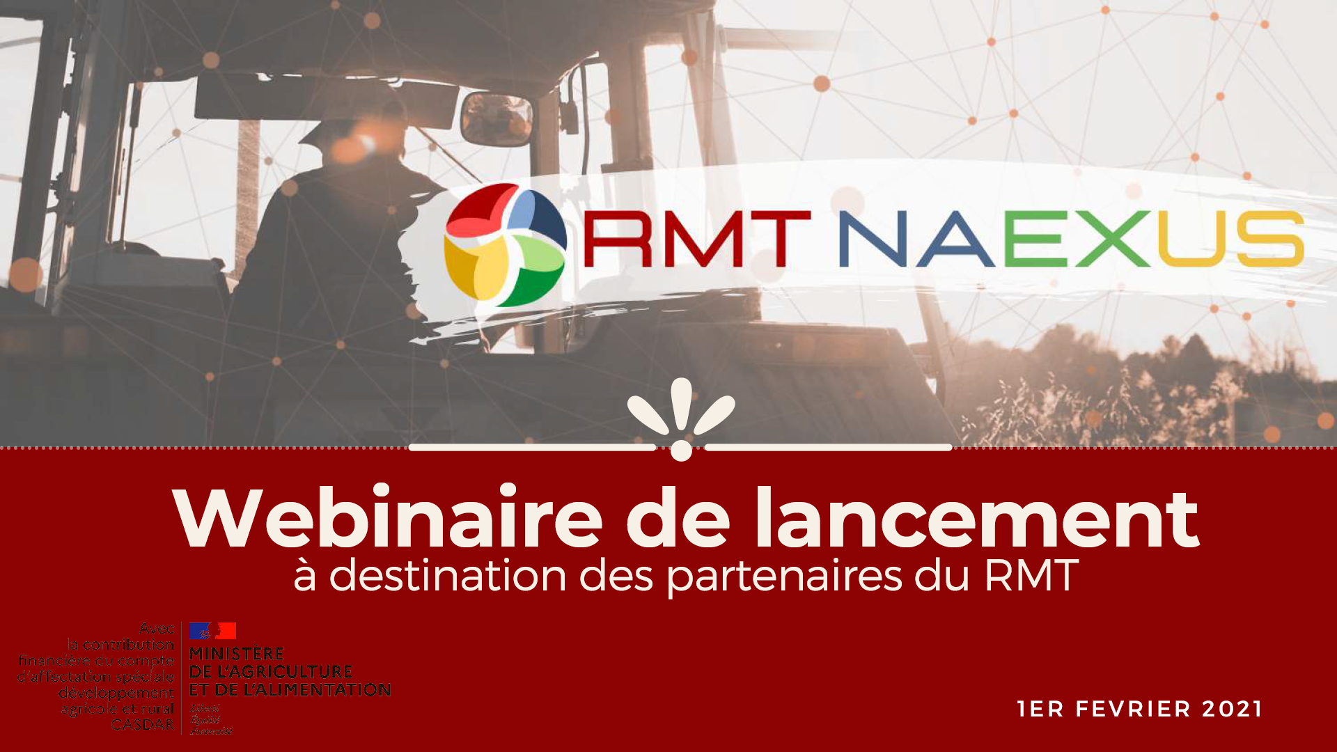 Webinaire de lancement du RMT NAEXUS
