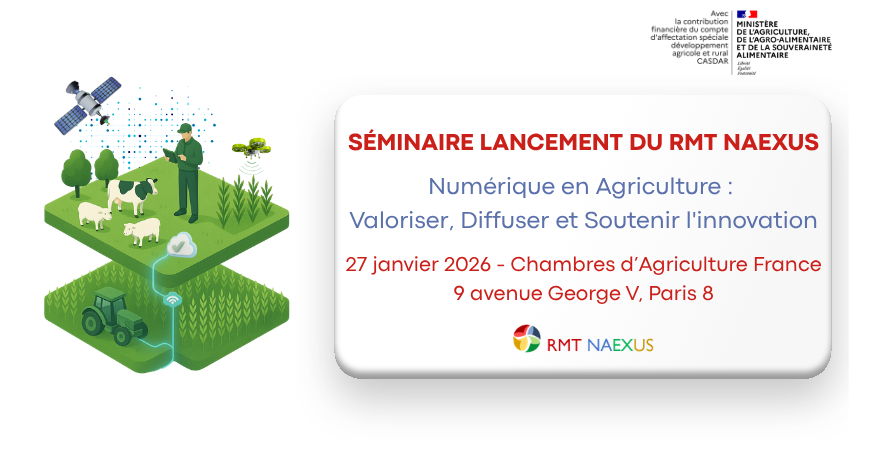 Séminaire de lancement du RMT Naexus 2026-2030